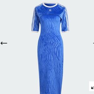 Adidas velour dress set